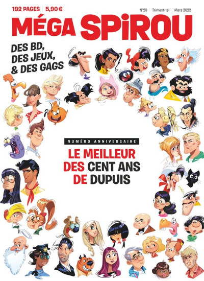 Méga Spirou : le meilleur des 100 ans de Dupuis