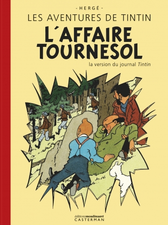 L'affaire Tournesol : La version du journal Tintin