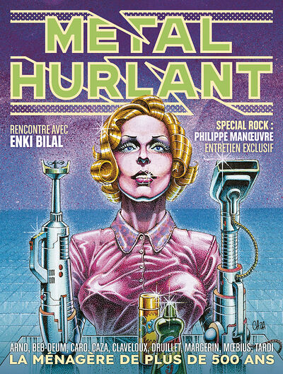 Métal Hurlant n°8 Les caresses de métal