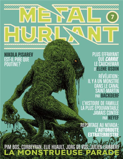 Métal Hurlant n°7 La monstrueuse parade