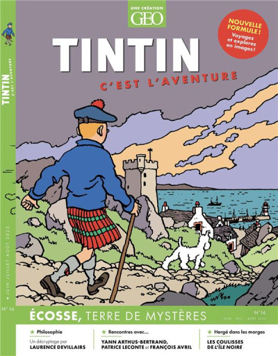 Tintin c'est l'aventure T16 Écosse, terre de mystères